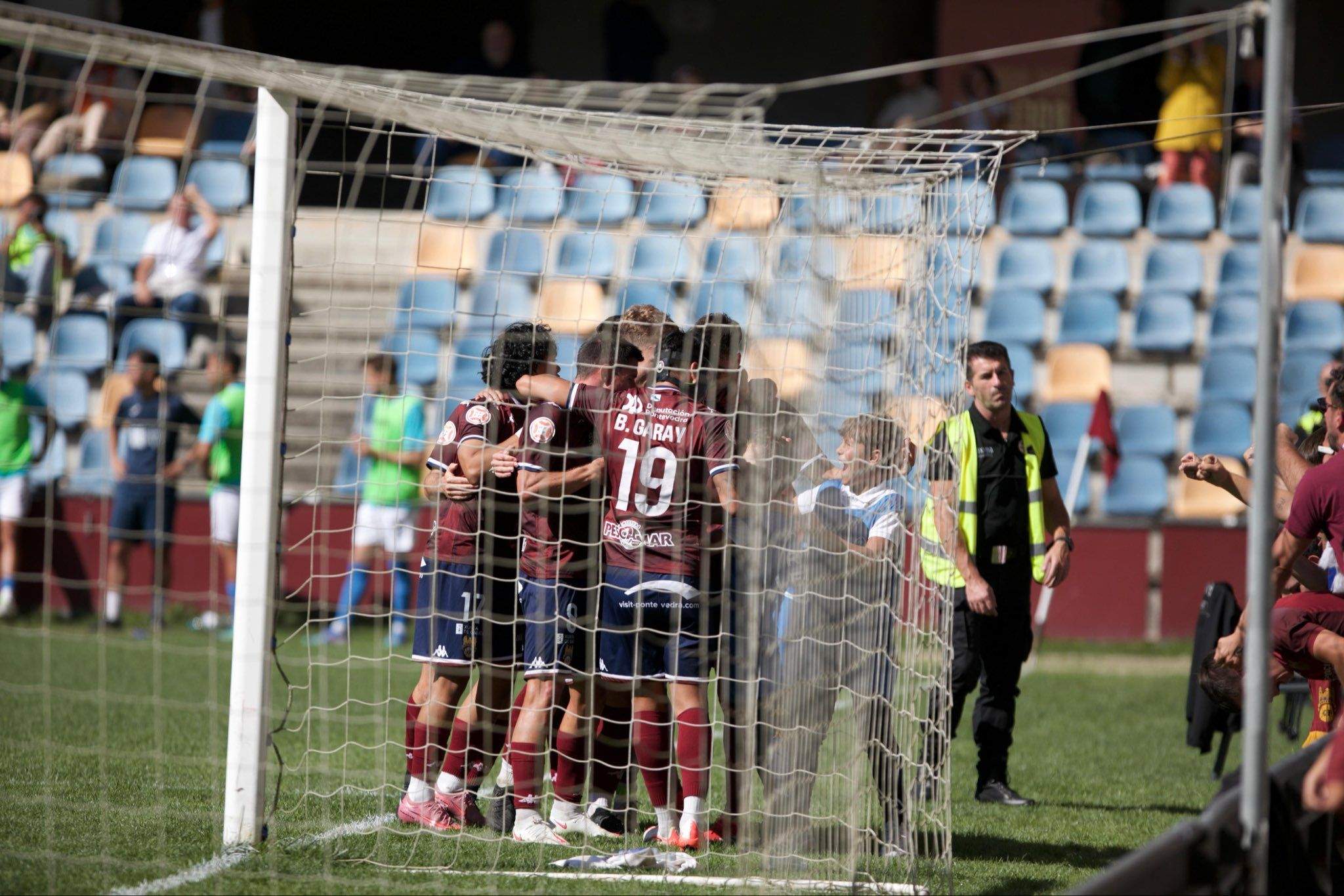 Partido entre Pontevedra e Talavera en Pasarón