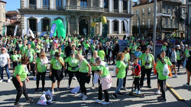 Séptima edición de la marcha contra el cáncer en Pontevedra