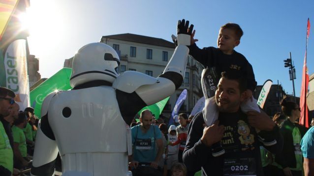 Séptima edición de la marcha contra el cáncer en Pontevedra