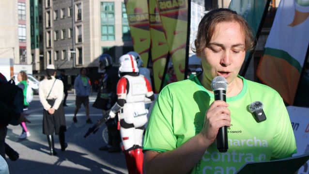 Séptima edición de la marcha contra el cáncer en Pontevedra