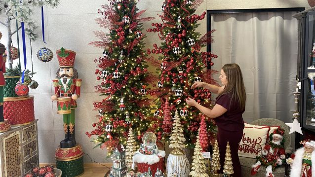 Interior de Christmas Pop Up Store en Cruz Gallástegui