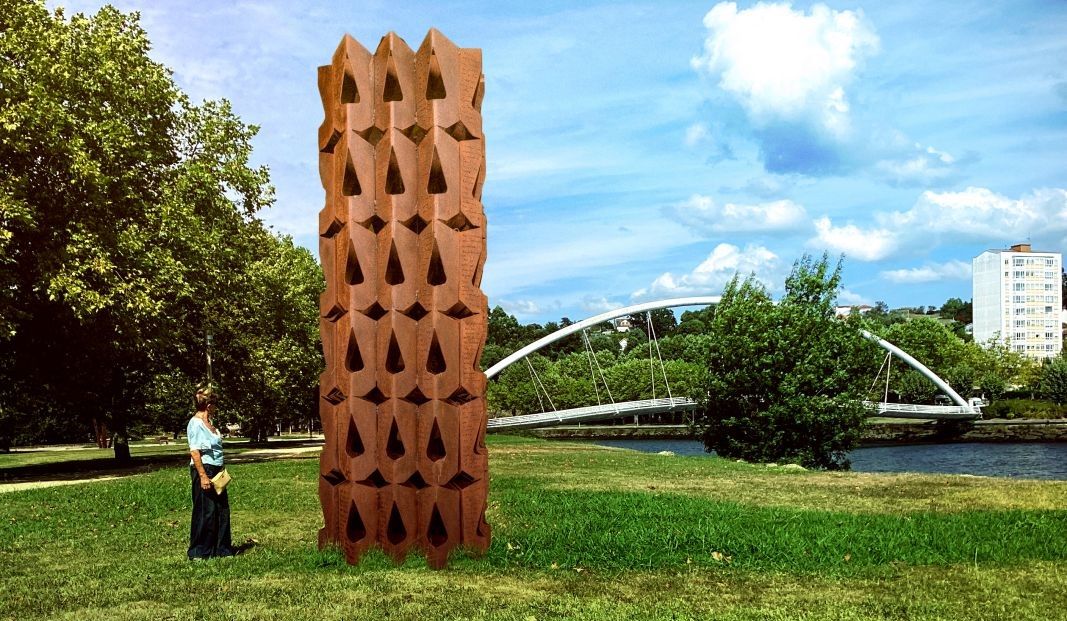 Escultura diseñada por Soledad Penalta
