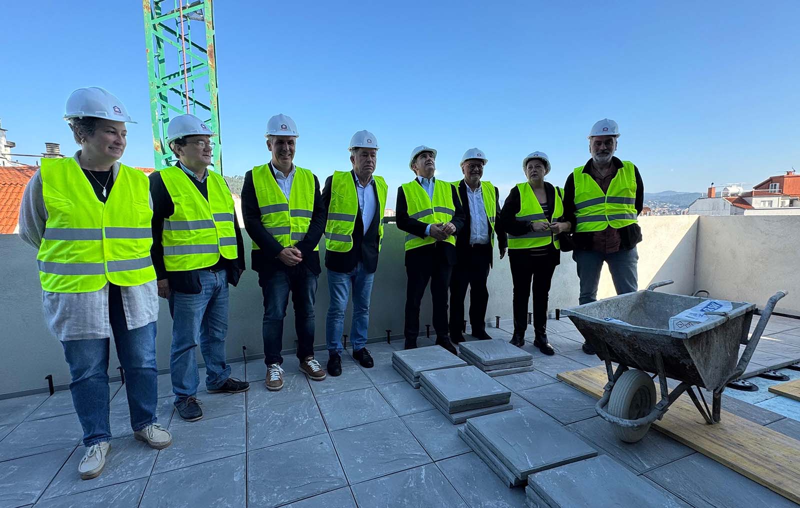 Visita a las obras de rehabilitación del antiguo conservatorio