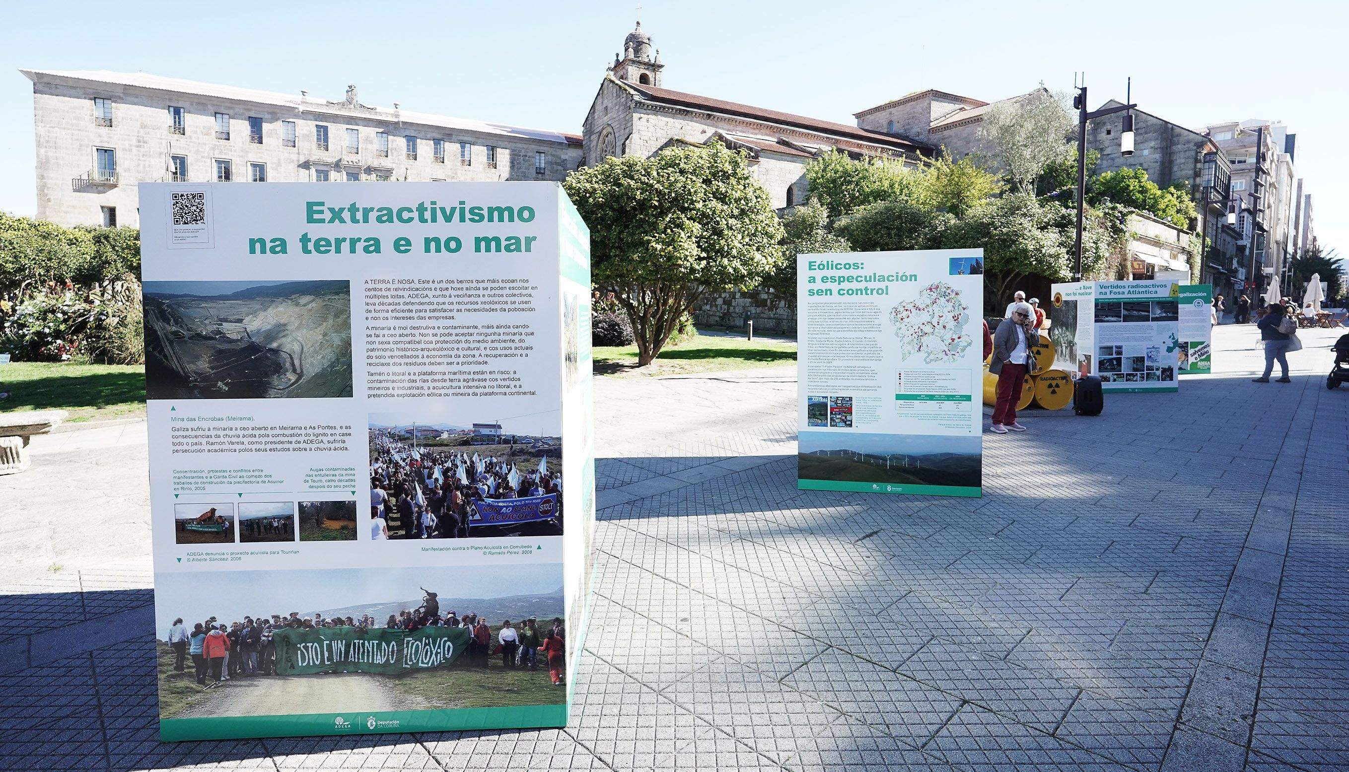 Exposición que conmemora los 50 años de ADEGA