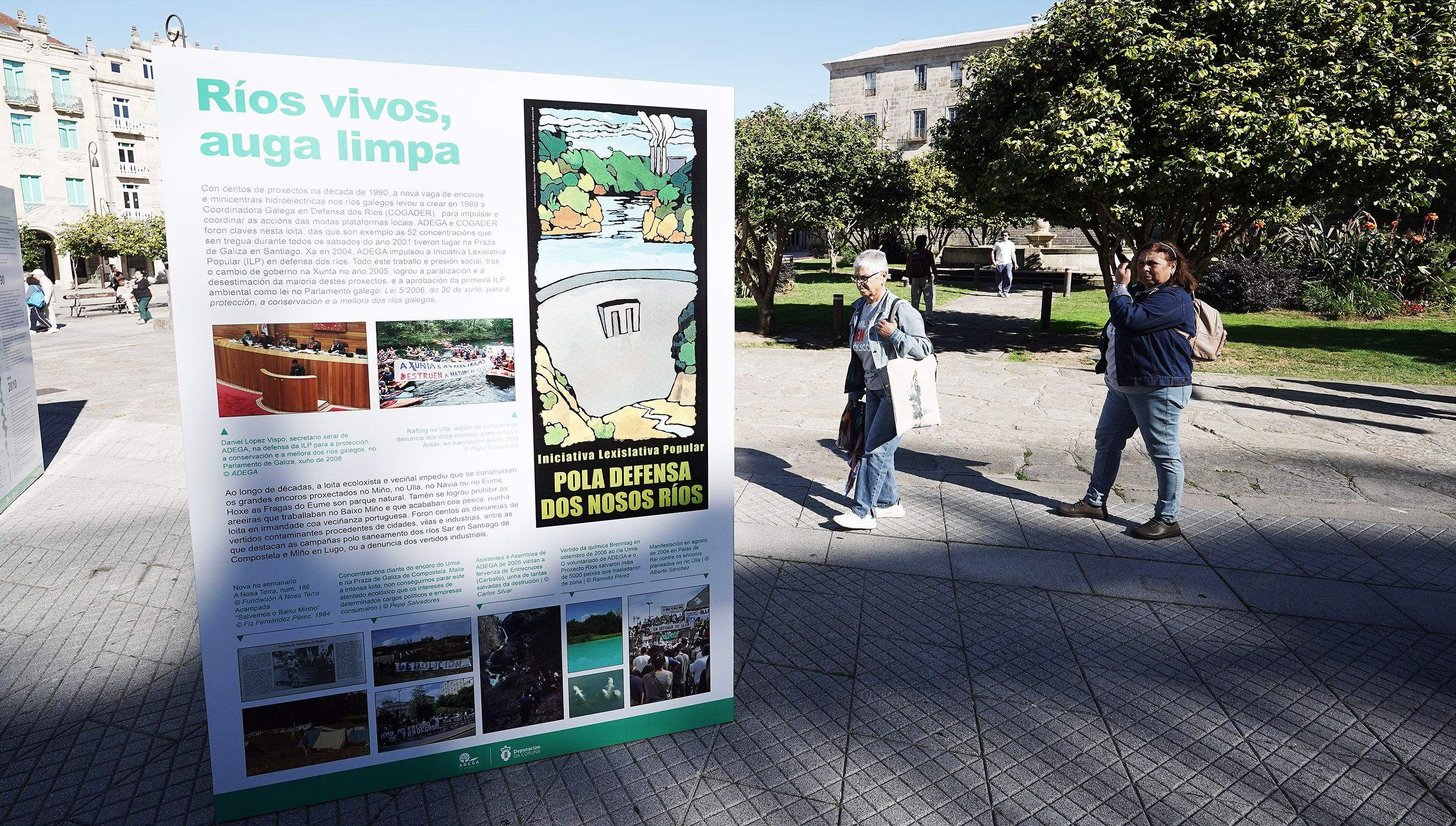 Exposición que conmemora los 50 años de ADEGA