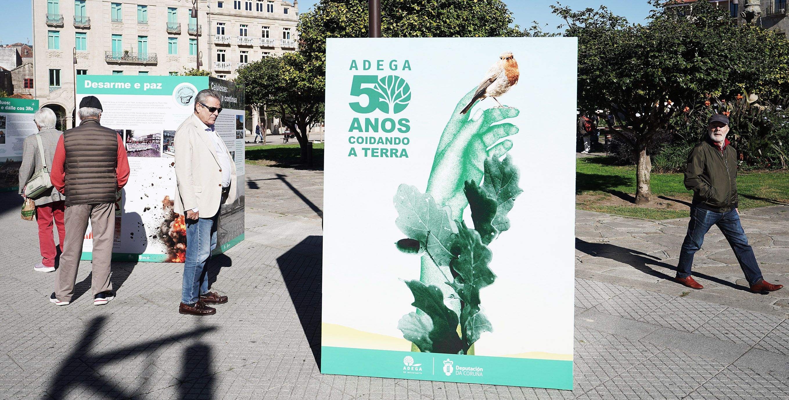 Exposición que conmemora los 50 años de ADEGA