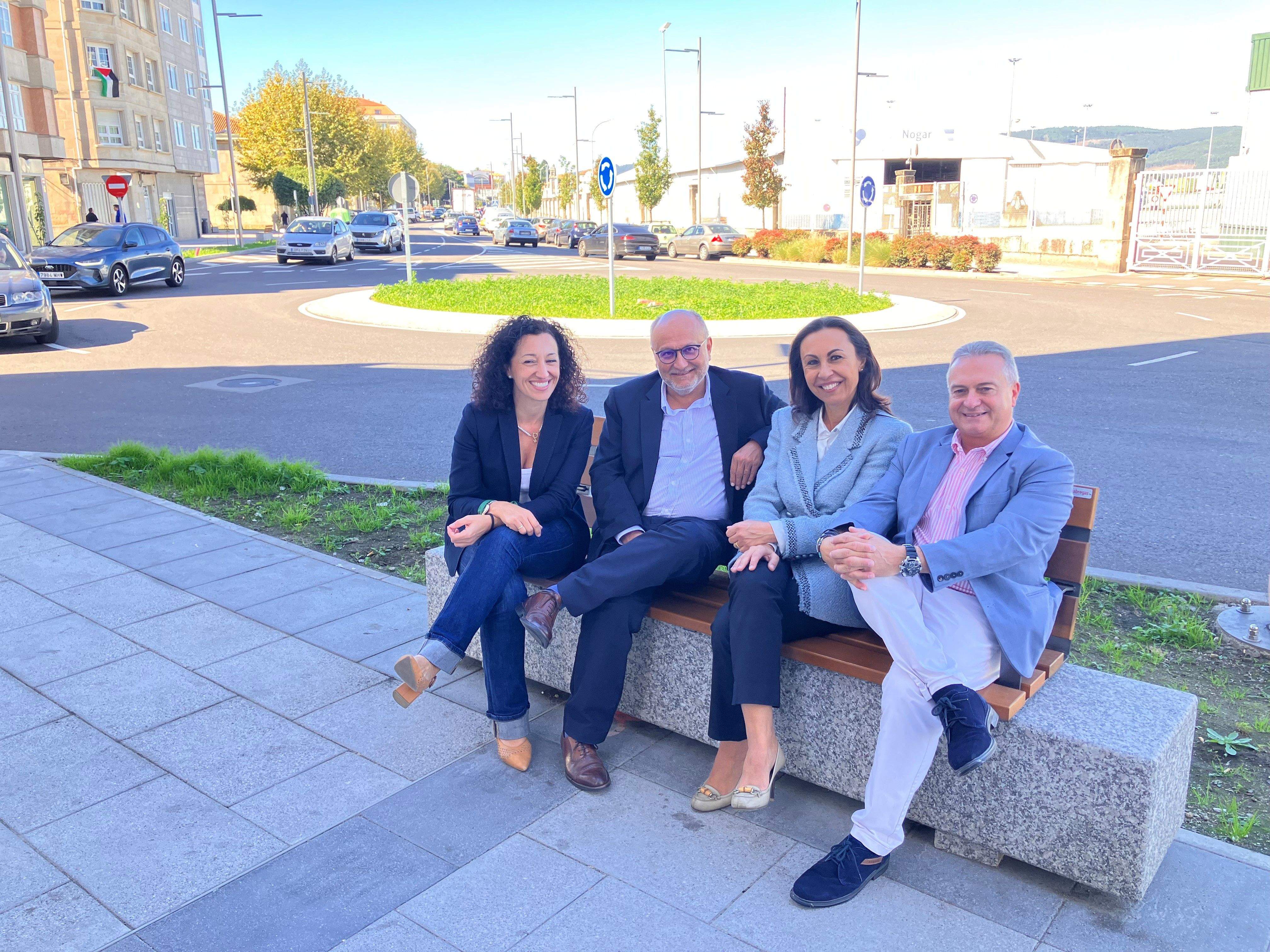 Visita del subdelegado del Gobierno a la reforma de la PO 11