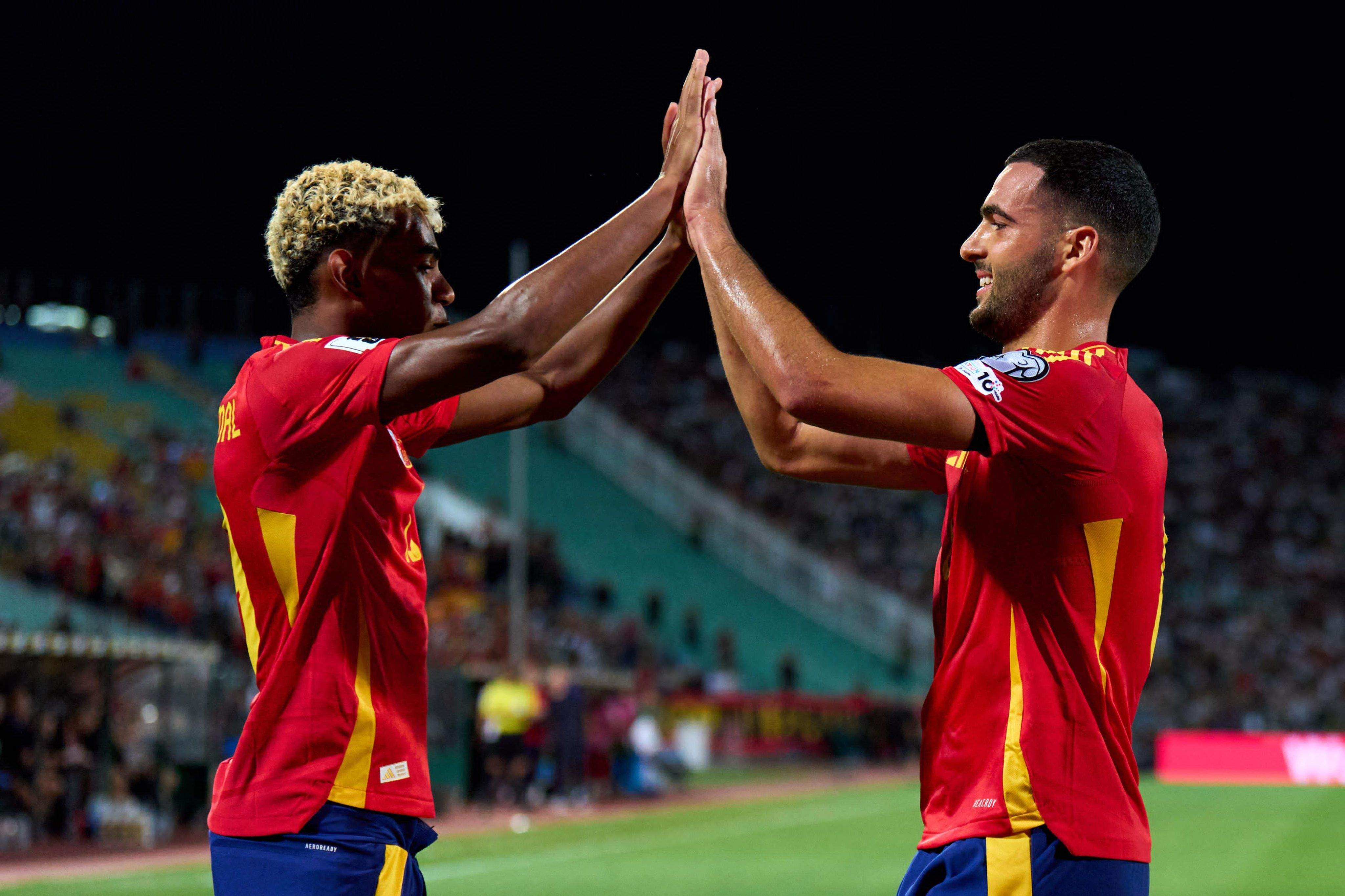 Partido de la Selección Española de Fútbol
