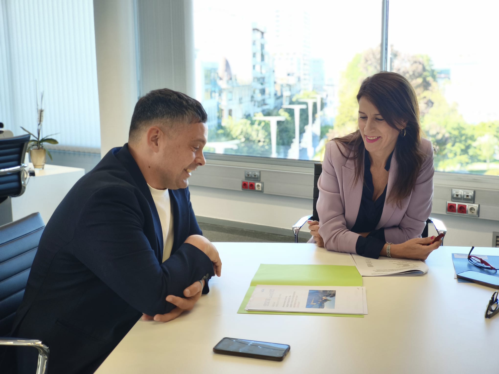María Martínez Allegue e Manu Lourenzo
