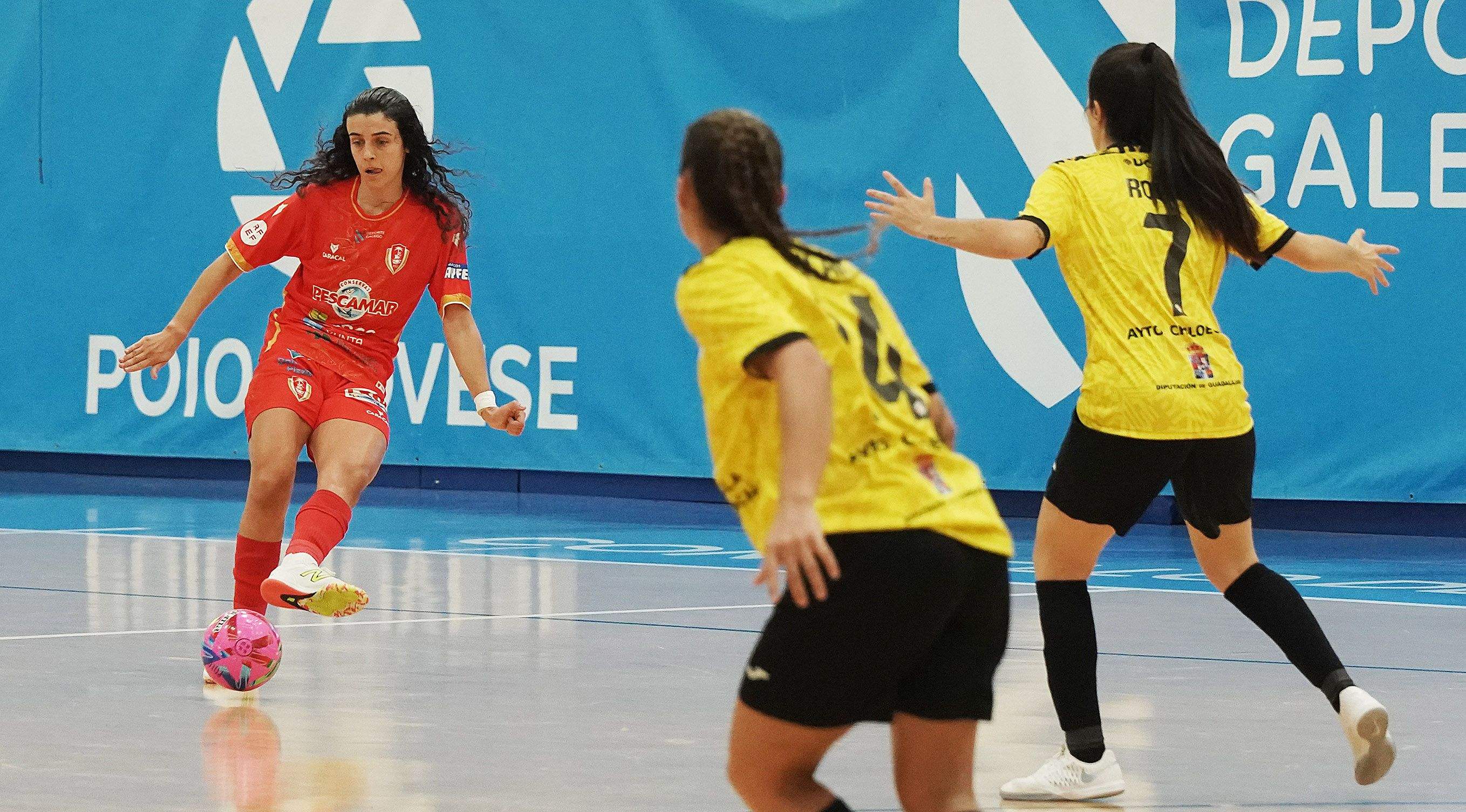 Partido entre Poio Pescamar y Chiloeches en A Seca