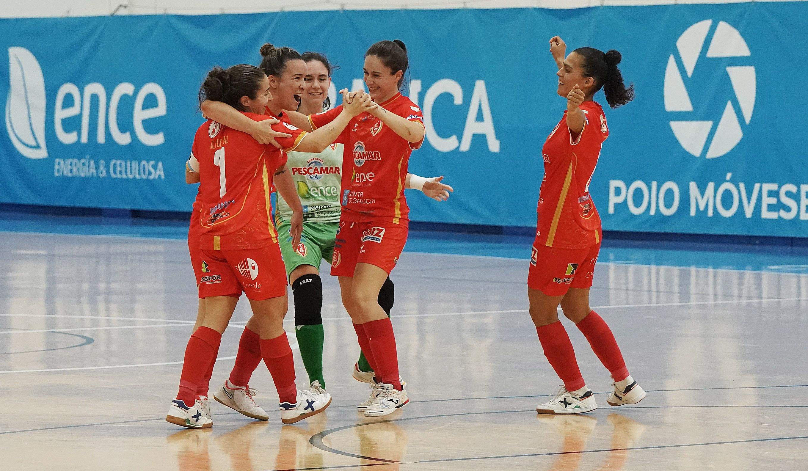 Partido entre Poio Pescamar y Chiloeches en A Seca