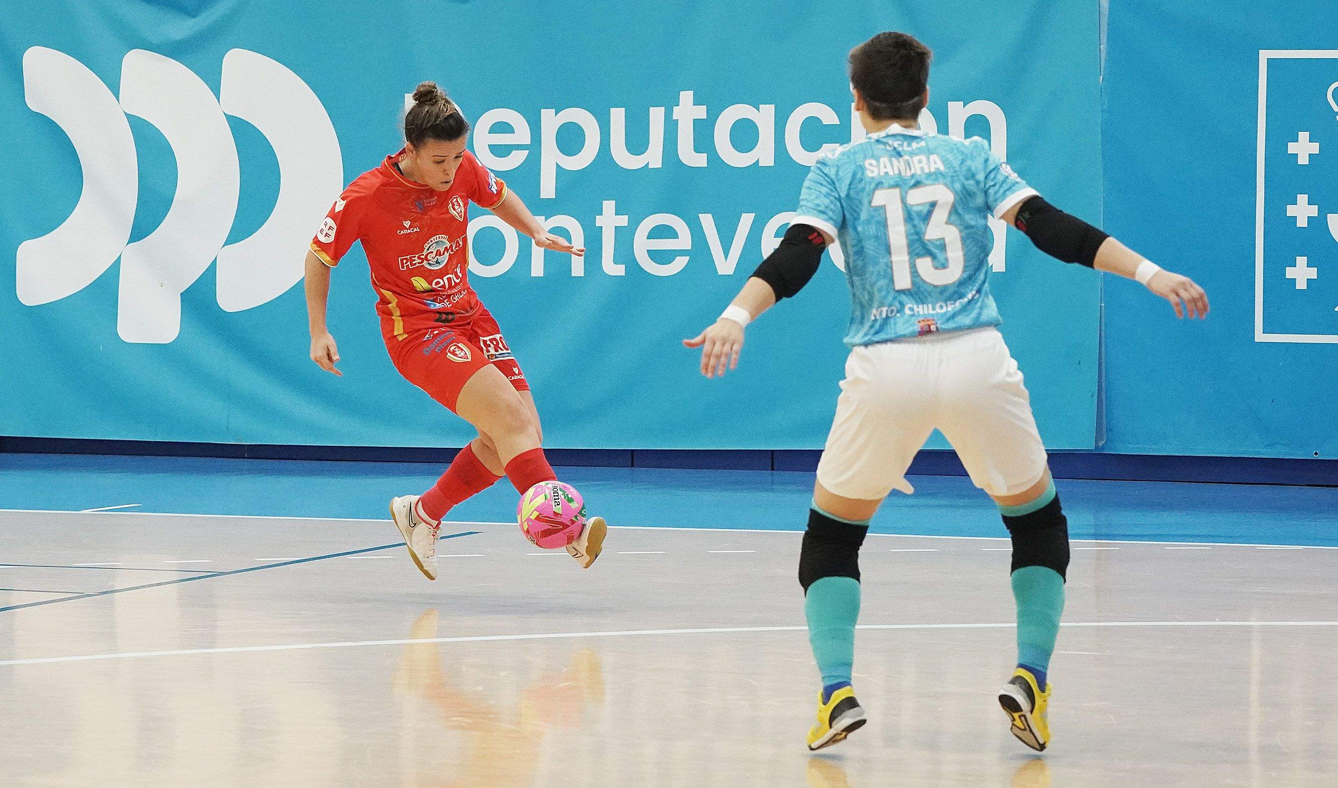 Partido entre Poio Pescamar e Chiloeches na Seca