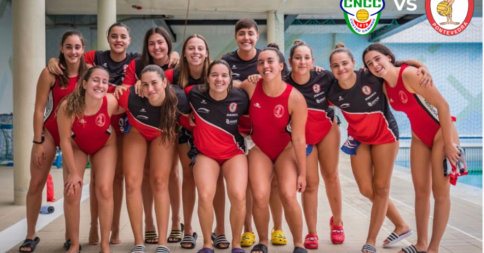 Equipo feminino do Waterpolo Pontevedra