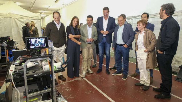 Rodaje en Lalín de 'O pesadelo das vacas'
