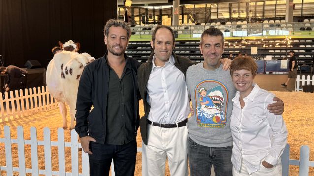 Daniel Froiz, Diego Anido, Rafa de los Arcos y María Vázquez