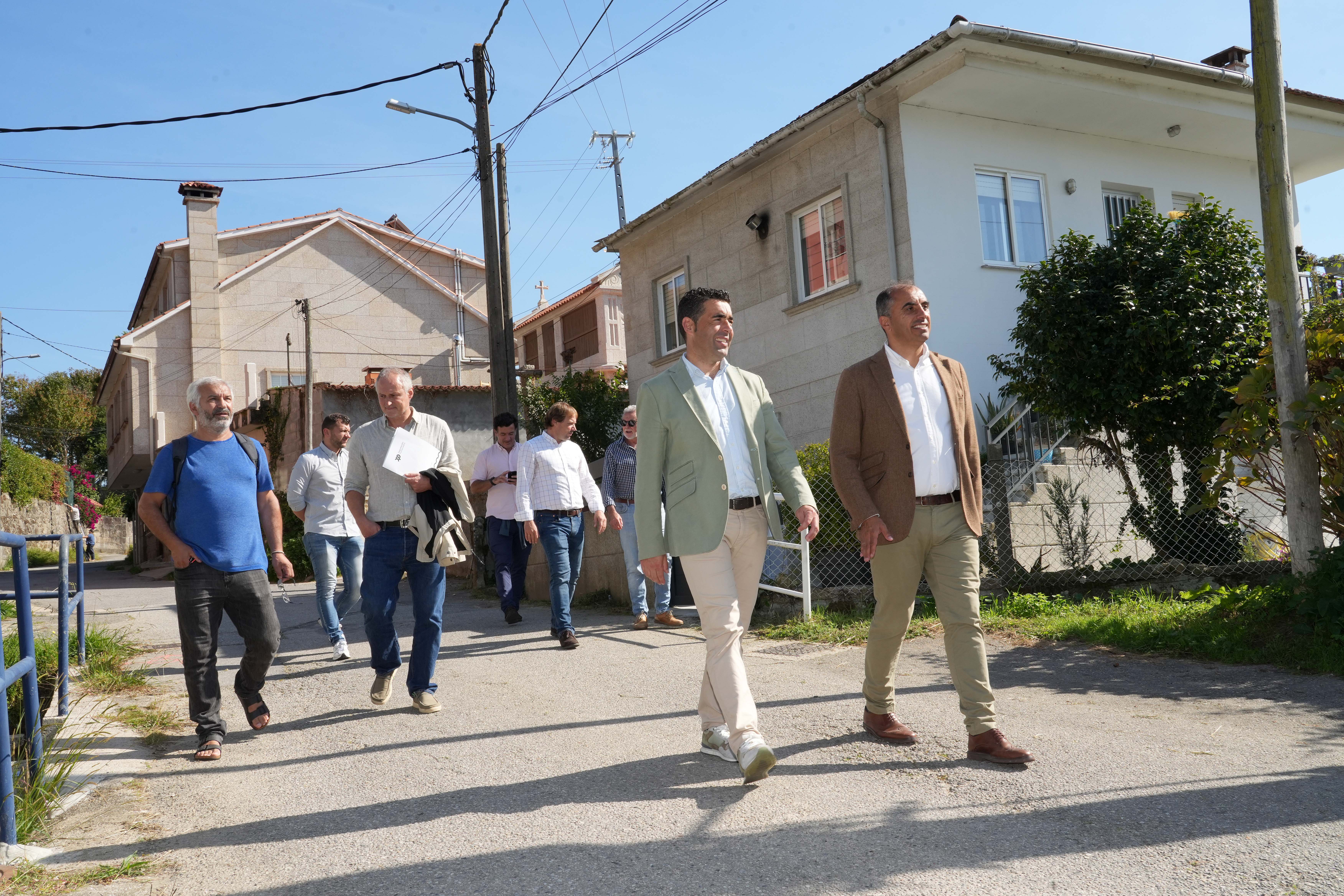 Inicio das obras entre Casalvio e O Padrón