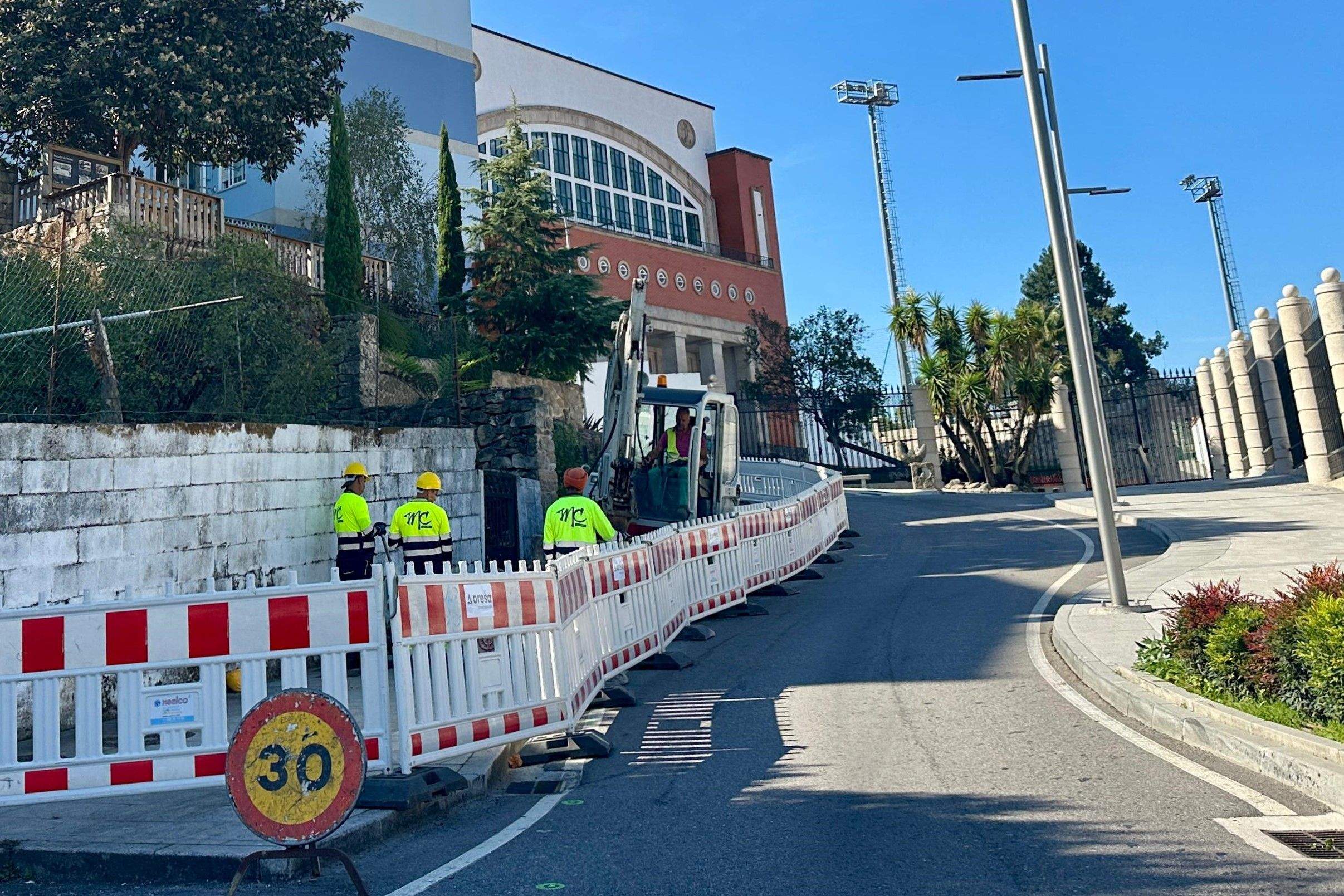 Inicio das obras de mellora da mobilidade na Rúa do Forte
