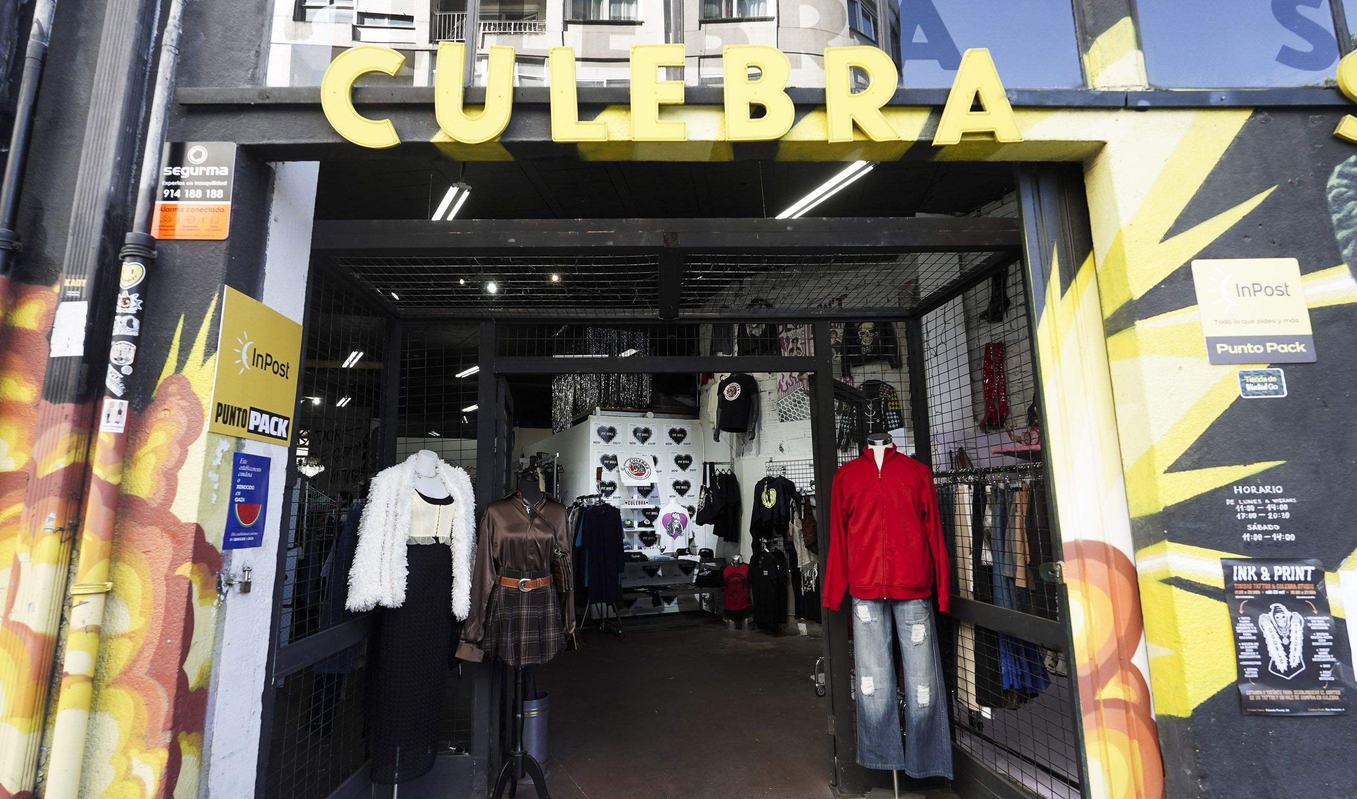 Comercios de Pontevedra en apoio a Palestina