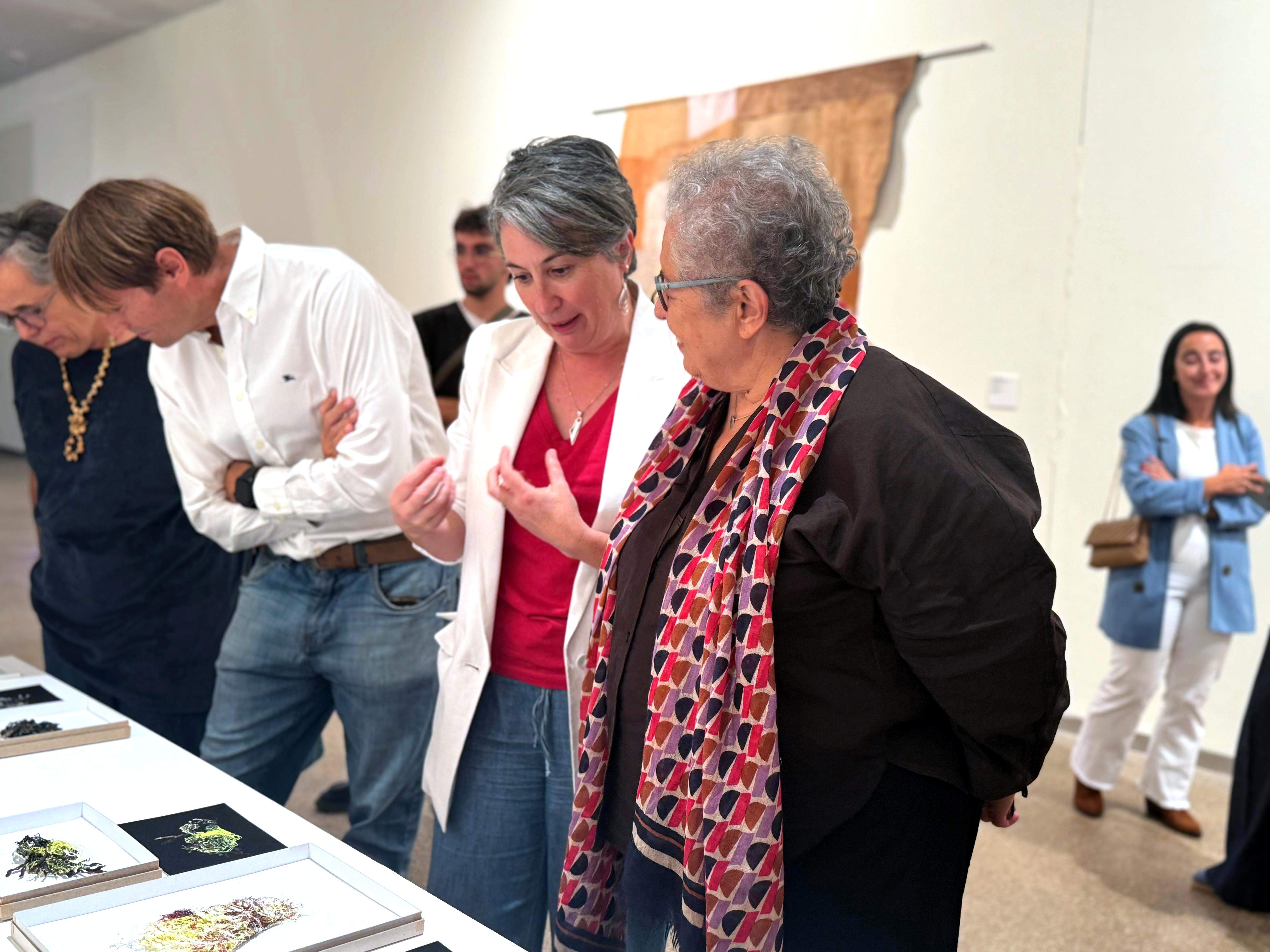 Eva Vilaverde na mostra ‘Modos de ver’ do proxecto Peninsulares