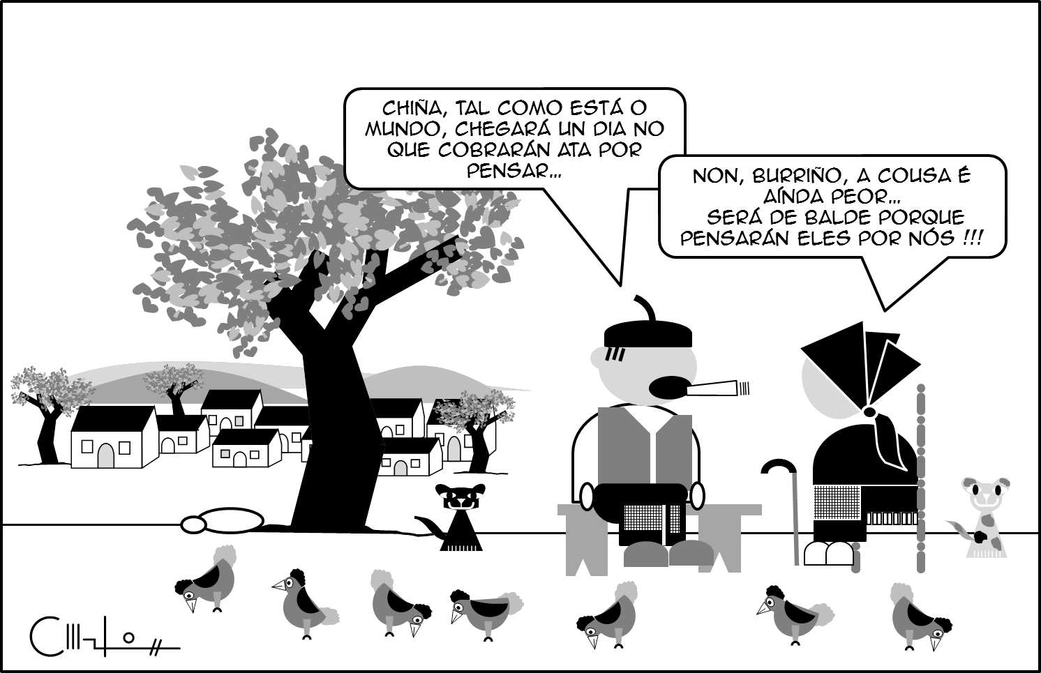 os recortiños PENSAR