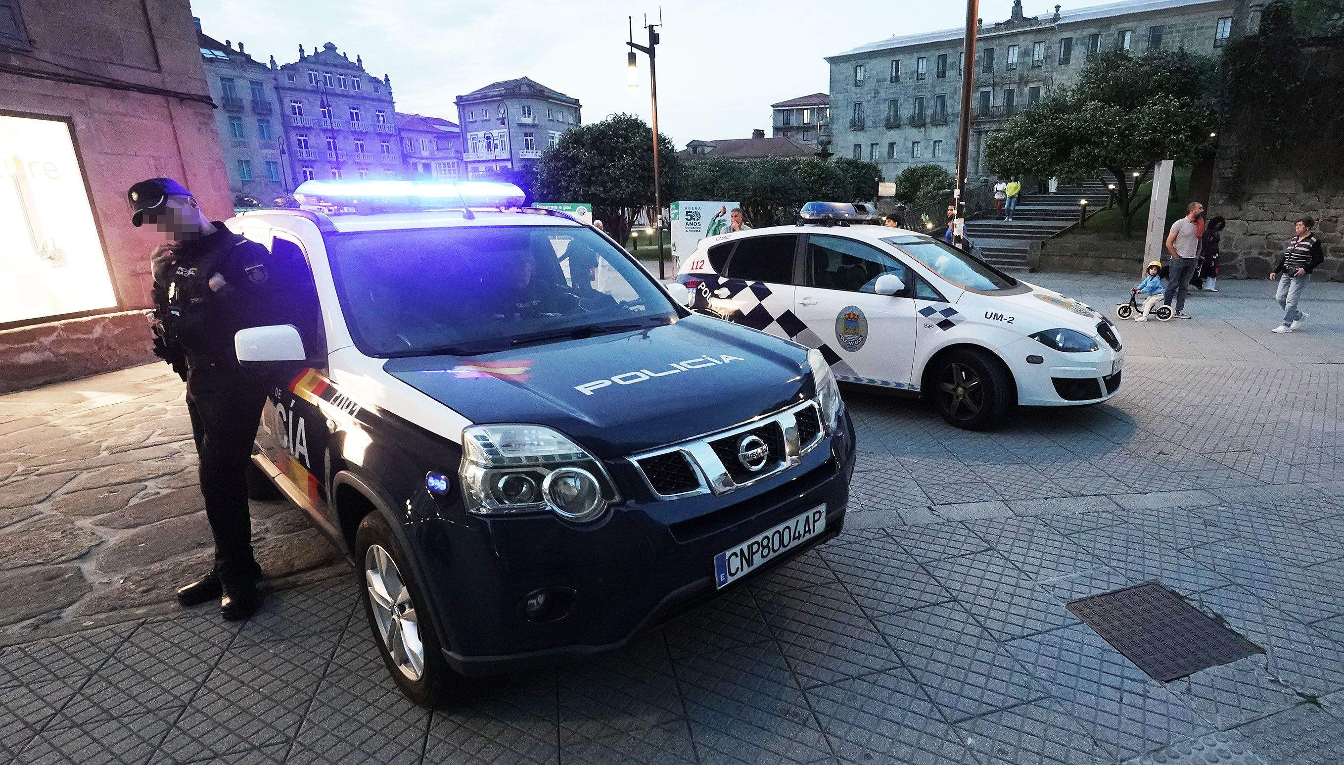 Policía Nacional e Policía Local