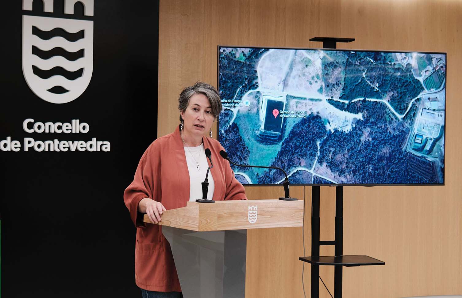 Eva Vilaverde, portavoz del gobierno municipal de Pontevedra