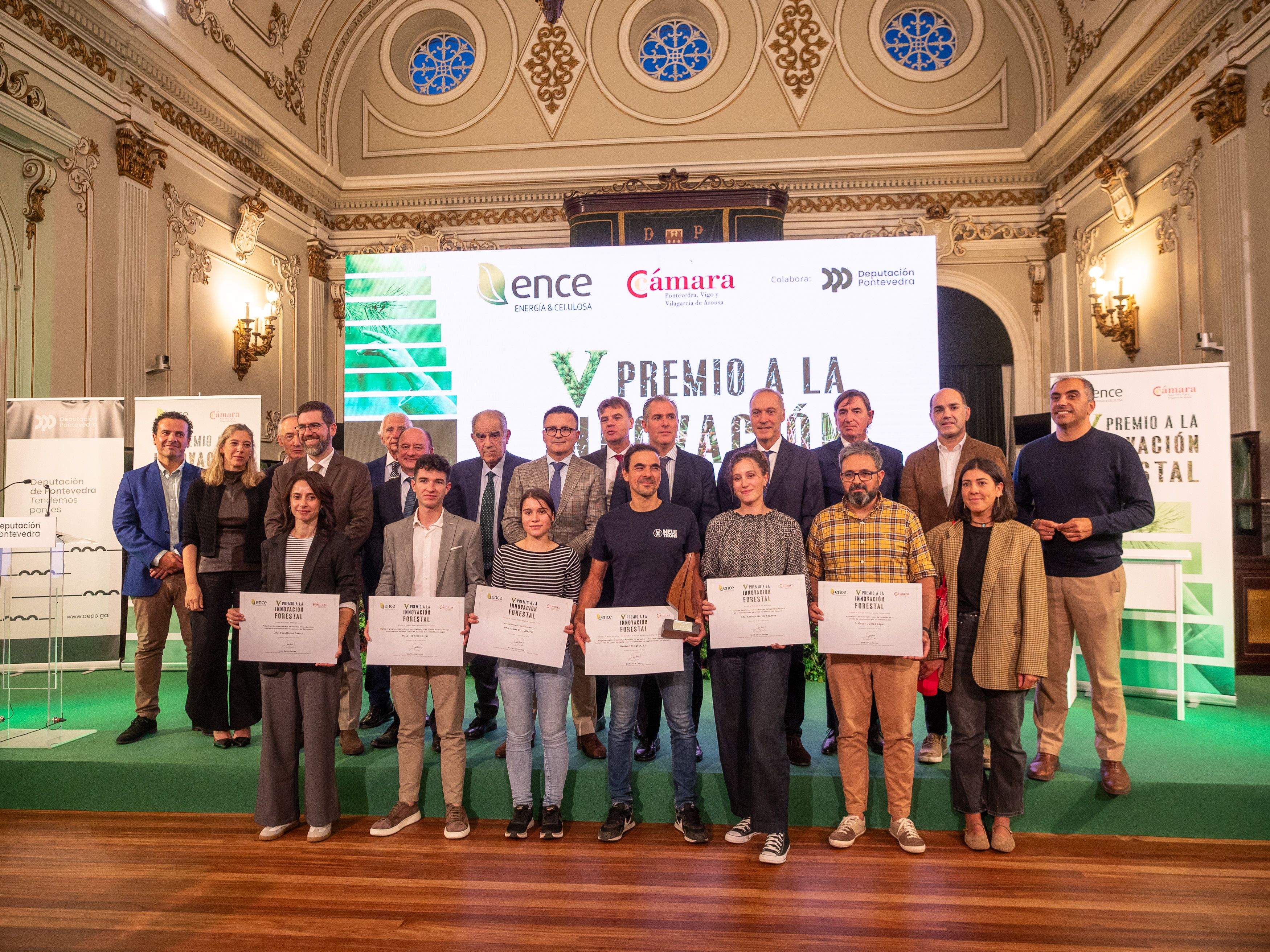 V Premio Cámara de Comercio Ence á Innovación Forestal