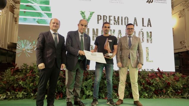 Entrega do premio á Innovación Forestal Entrega do premio á Innovación Forestal