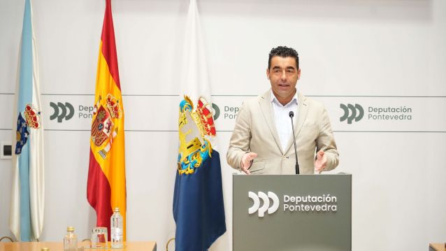 Luis López, presidente da Deputación de Pontevedra