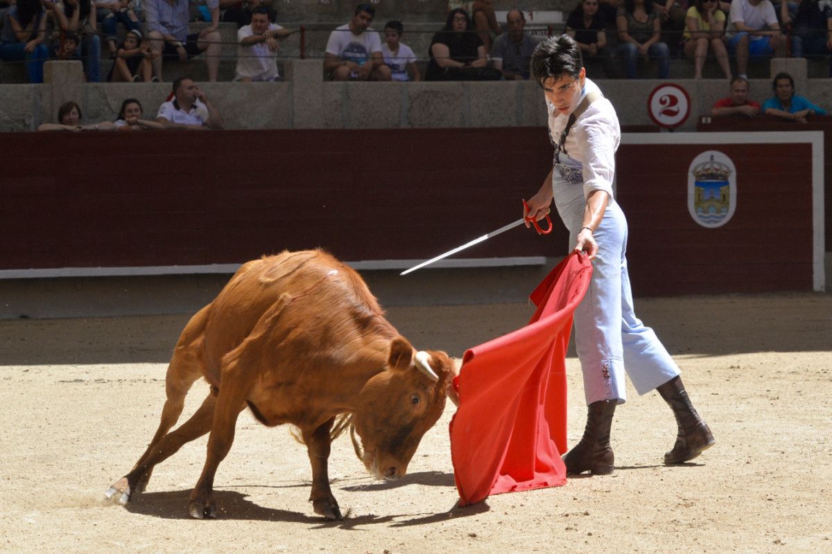 Capea na praza de touros de Pontevedra