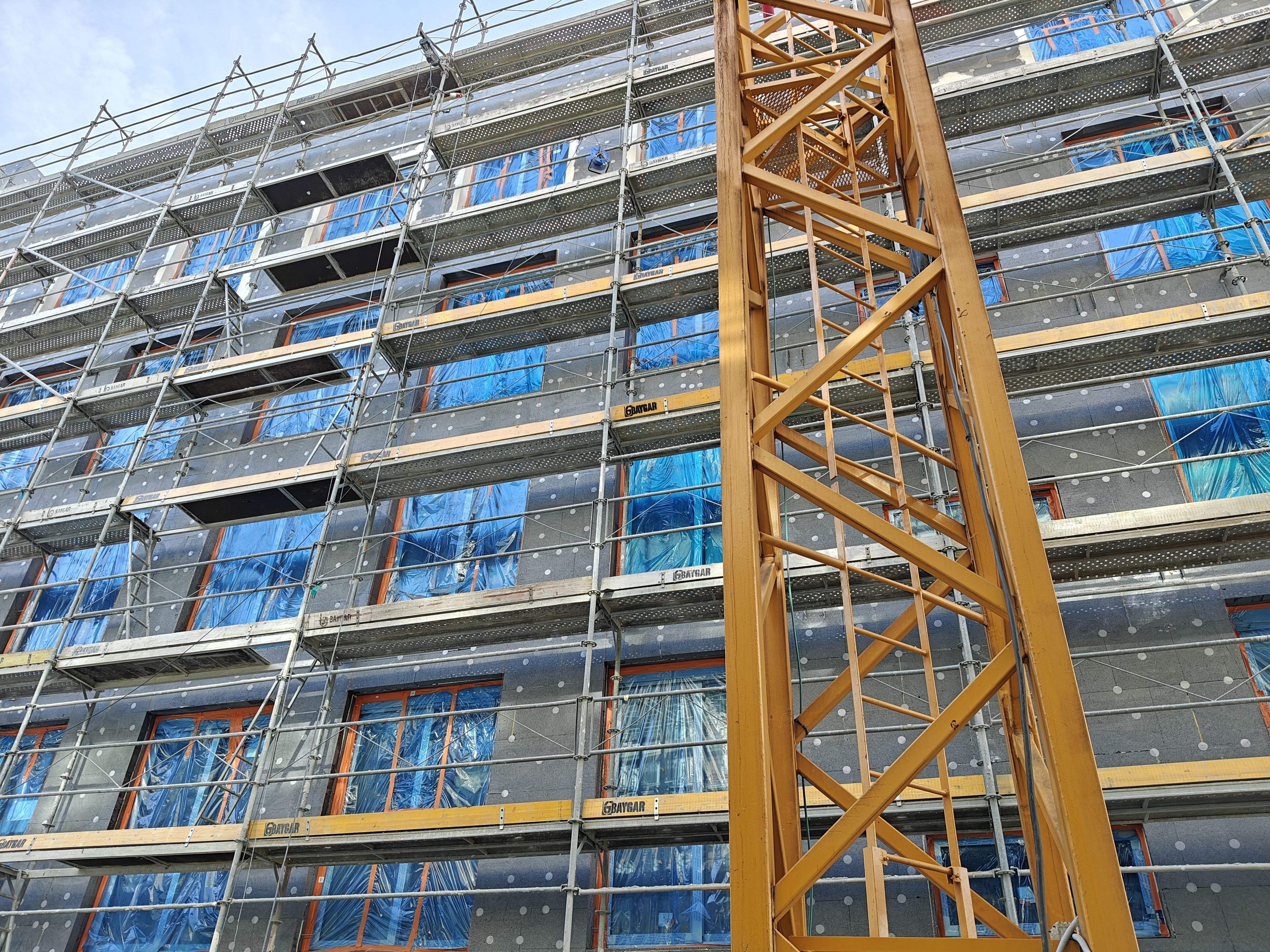 Construcción de nuevas viviendas de Valdecorvos