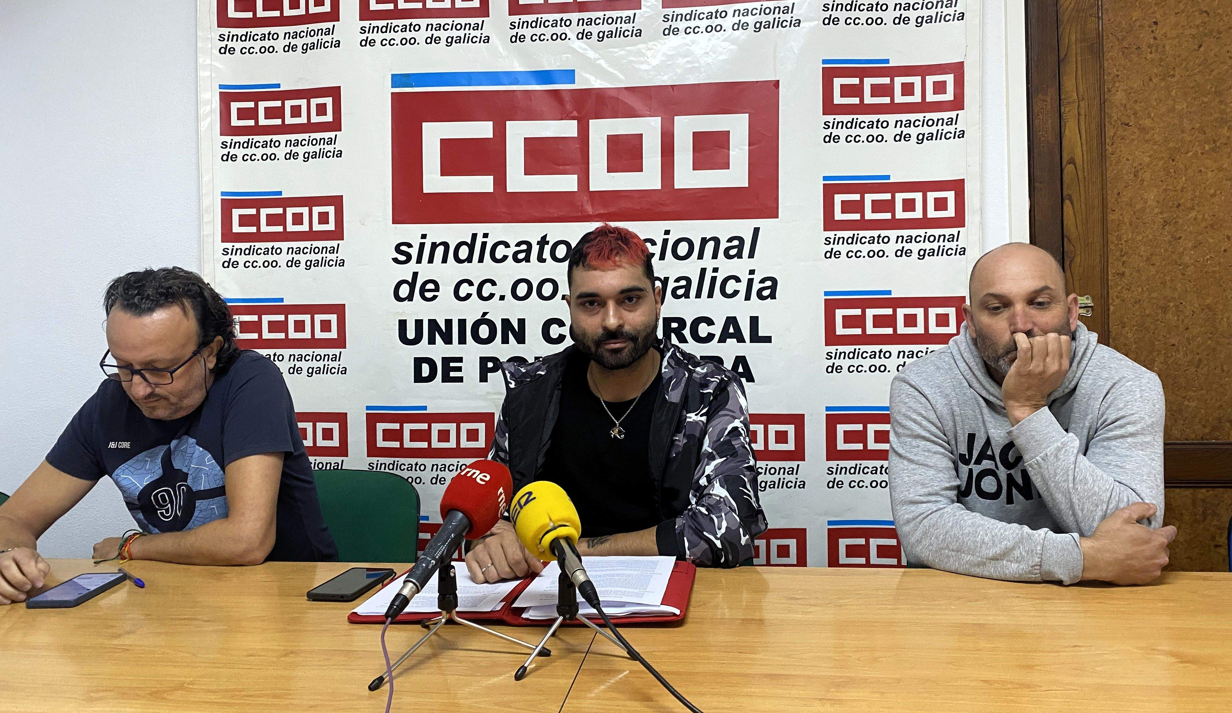 Luis Rodas, Omar Vázquez e Sebastián Pérez