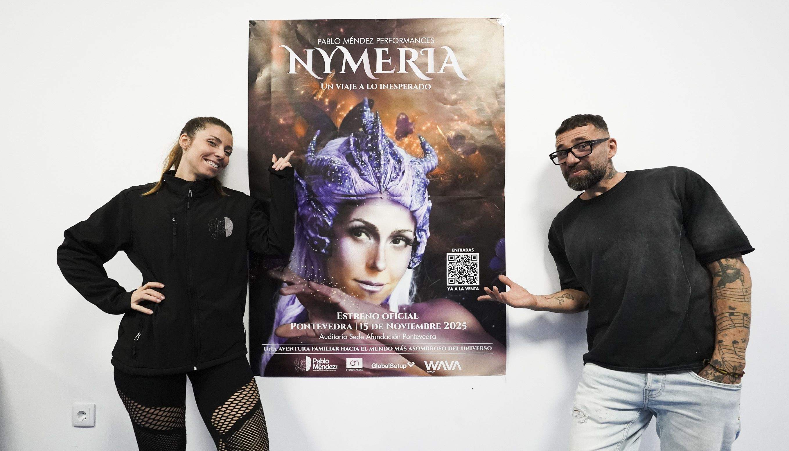 Laura Chica e Pablo Méndez, codirectores de 'Nymeria'