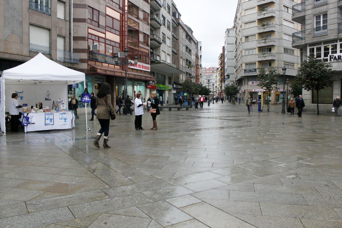 Plaza de Galicia en Vilagarcía