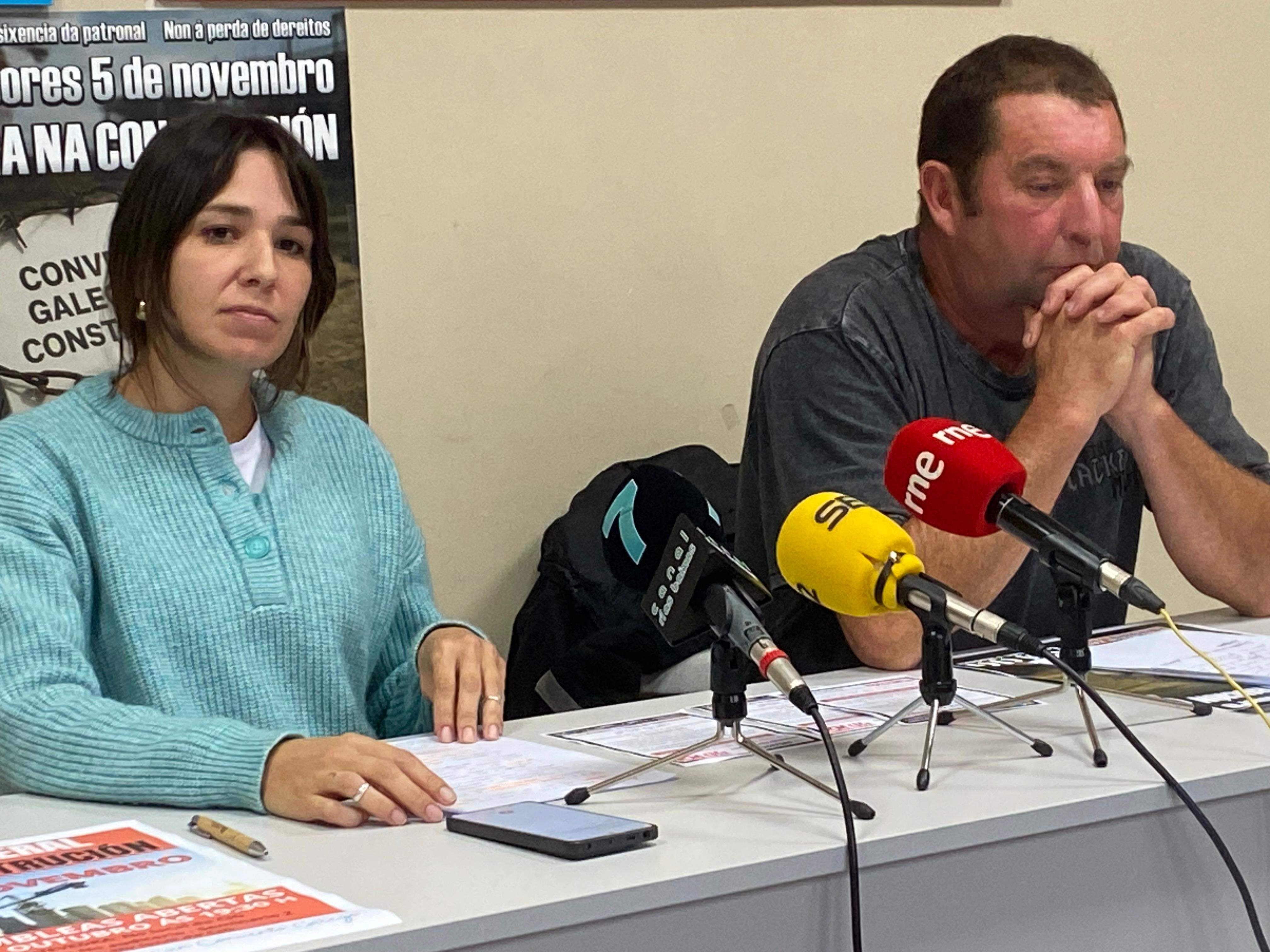 Rueda de prensa de CIG
