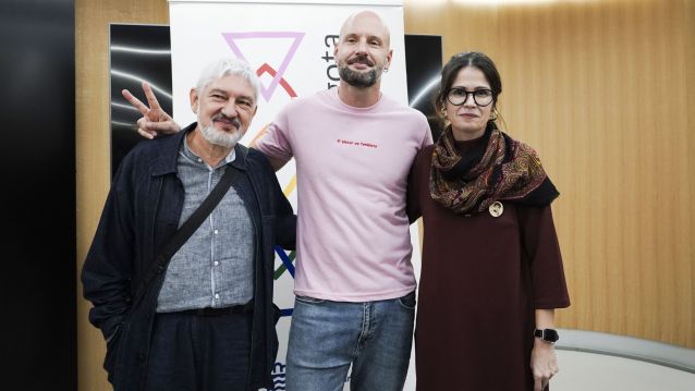 Fran Alonso, Miguel Calvo Marques e Anabel Gulías Fran Alonso, Miguel Calvo Marques e Anabel Gulías