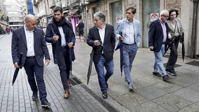 La delegación de Alzira recorrió las calles de Pontevedra