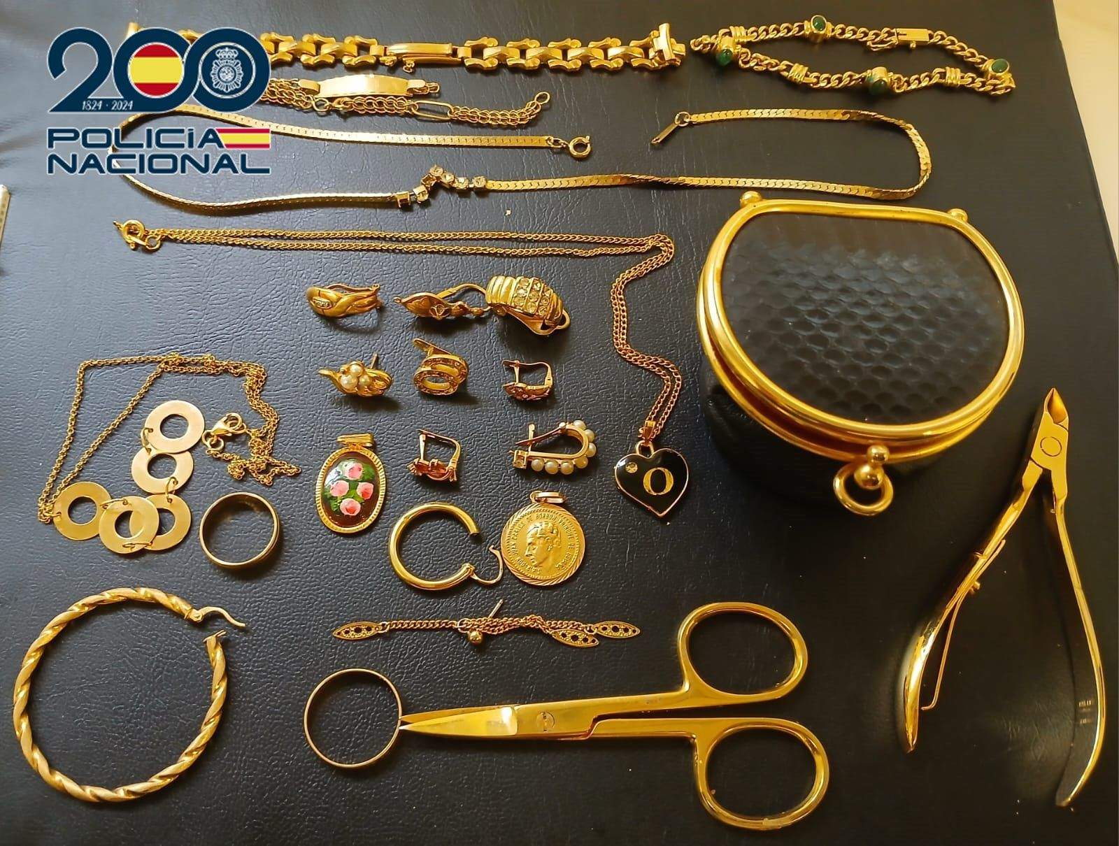 Joyas recuperadas