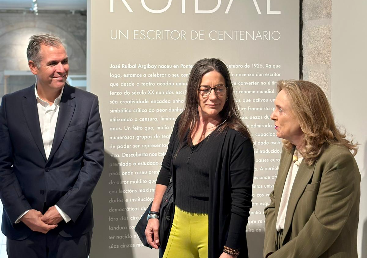 Presentación de la exposición ‘José Ruibal. Un escritor de centenario’