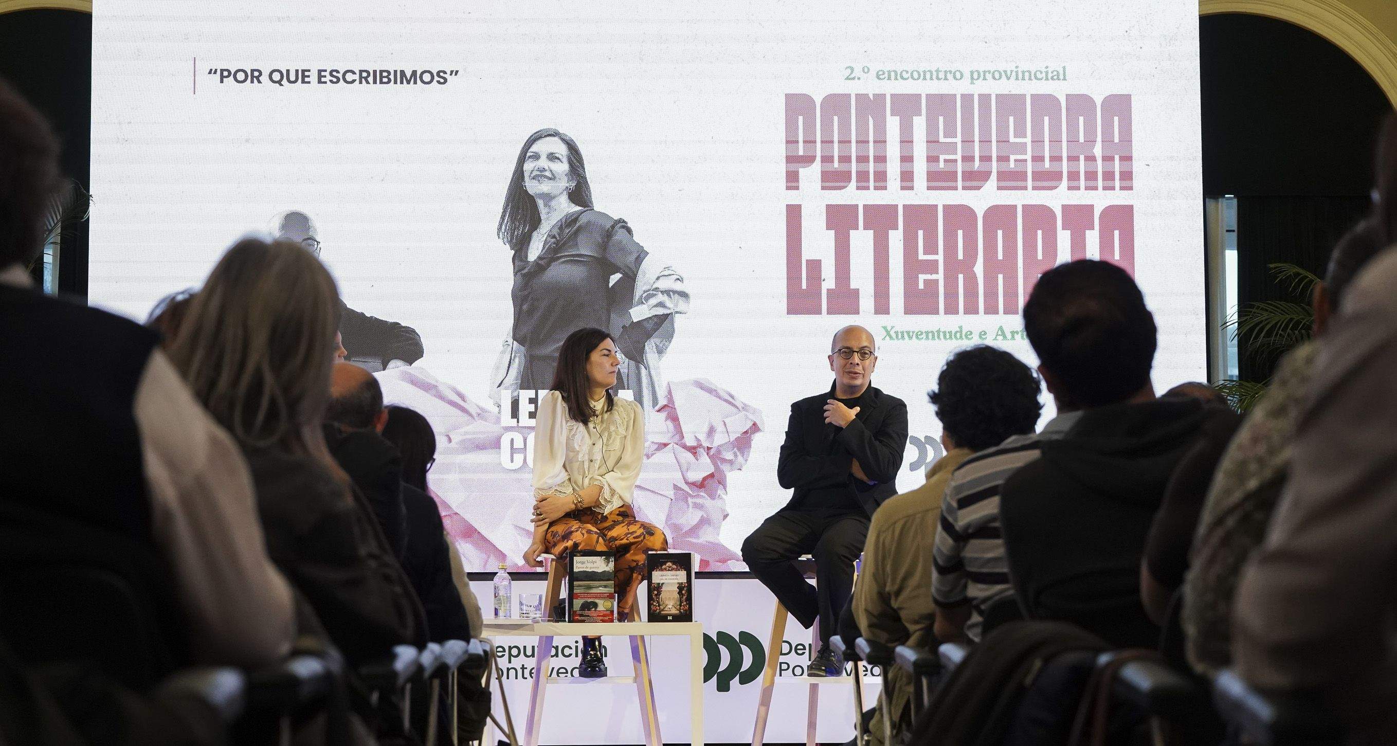 Ledicia Costas y Jorge Volpi, protagonistas del Encuentro Pontevedra Literaria