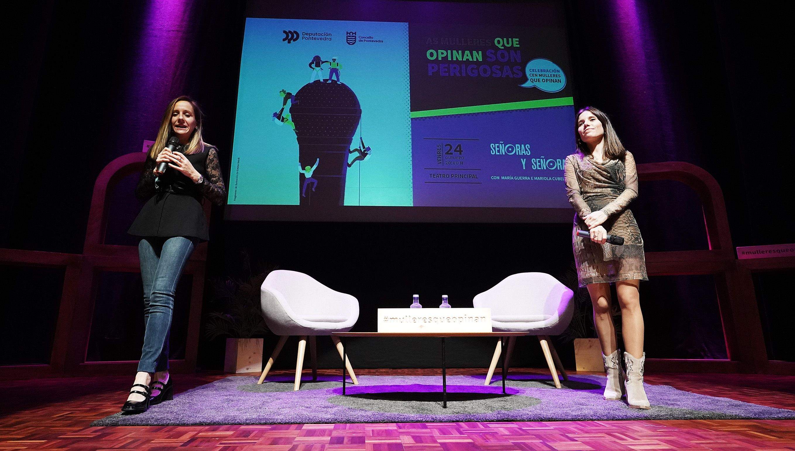'Señoras e señoras' con María Guerra e Mariola Cubells 'Señoras e señoras' con María Guerra e Mariola Cubells
