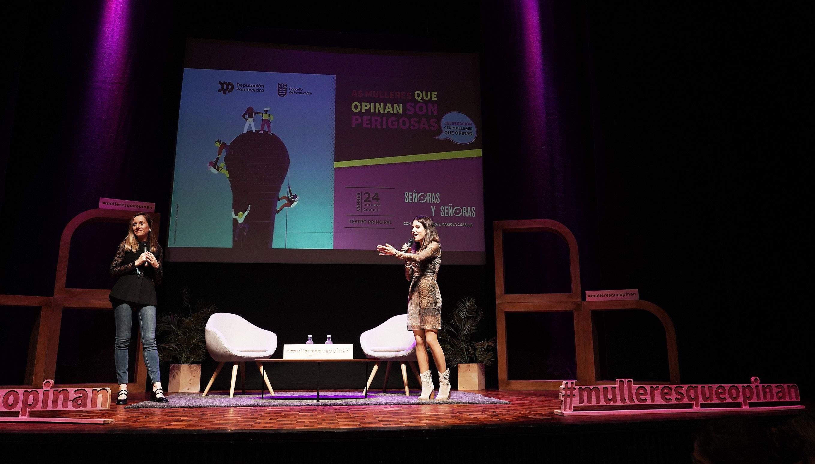 'Señoras e señoras' con María Guerra e Mariola Cubells 'Señoras e señoras' con María Guerra e Mariola Cubells