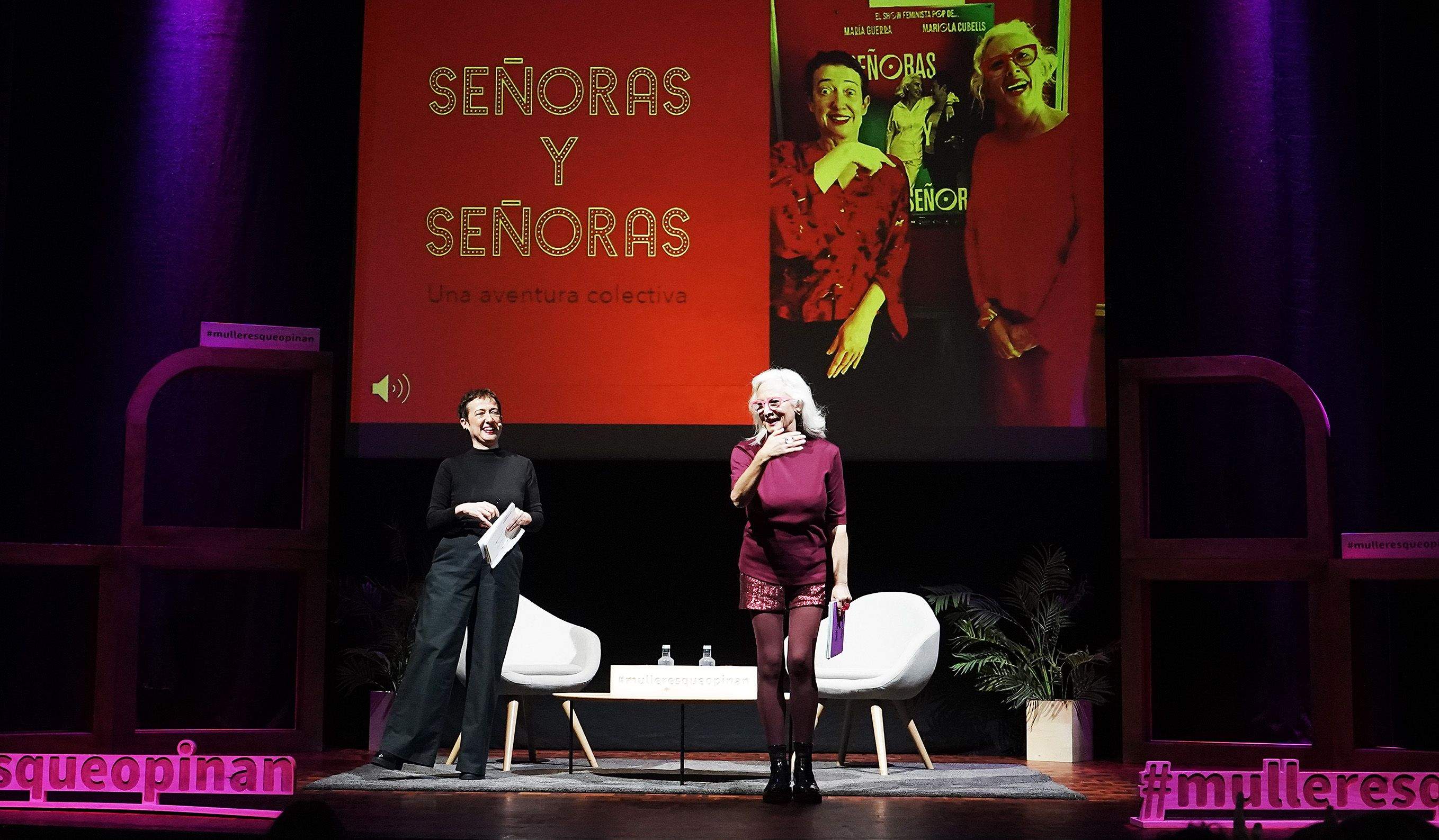 'Señoras e señoras' con María Guerra e Mariola Cubells 'Señoras e señoras' con María Guerra e Mariola Cubells