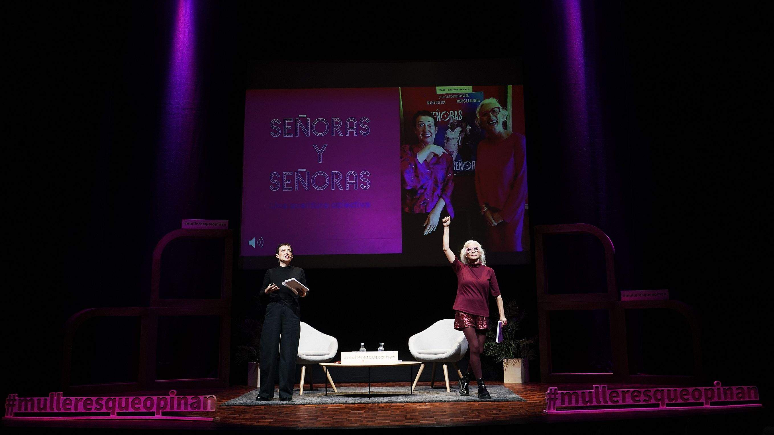 'Señoras e señoras' con María Guerra e Mariola Cubells 'Señoras e señoras' con María Guerra e Mariola Cubells