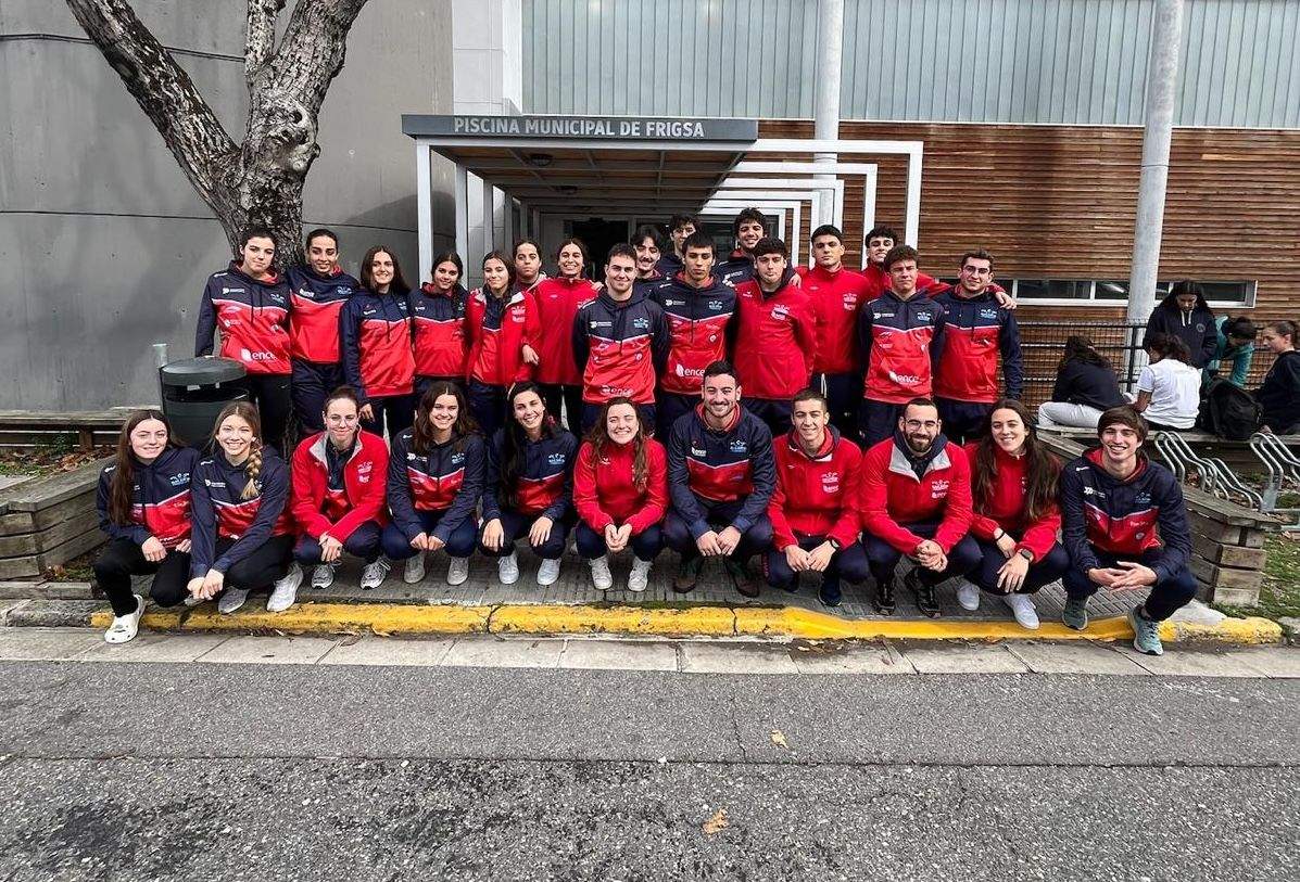 Equipo do CN Galaico na primeira xornada de liga