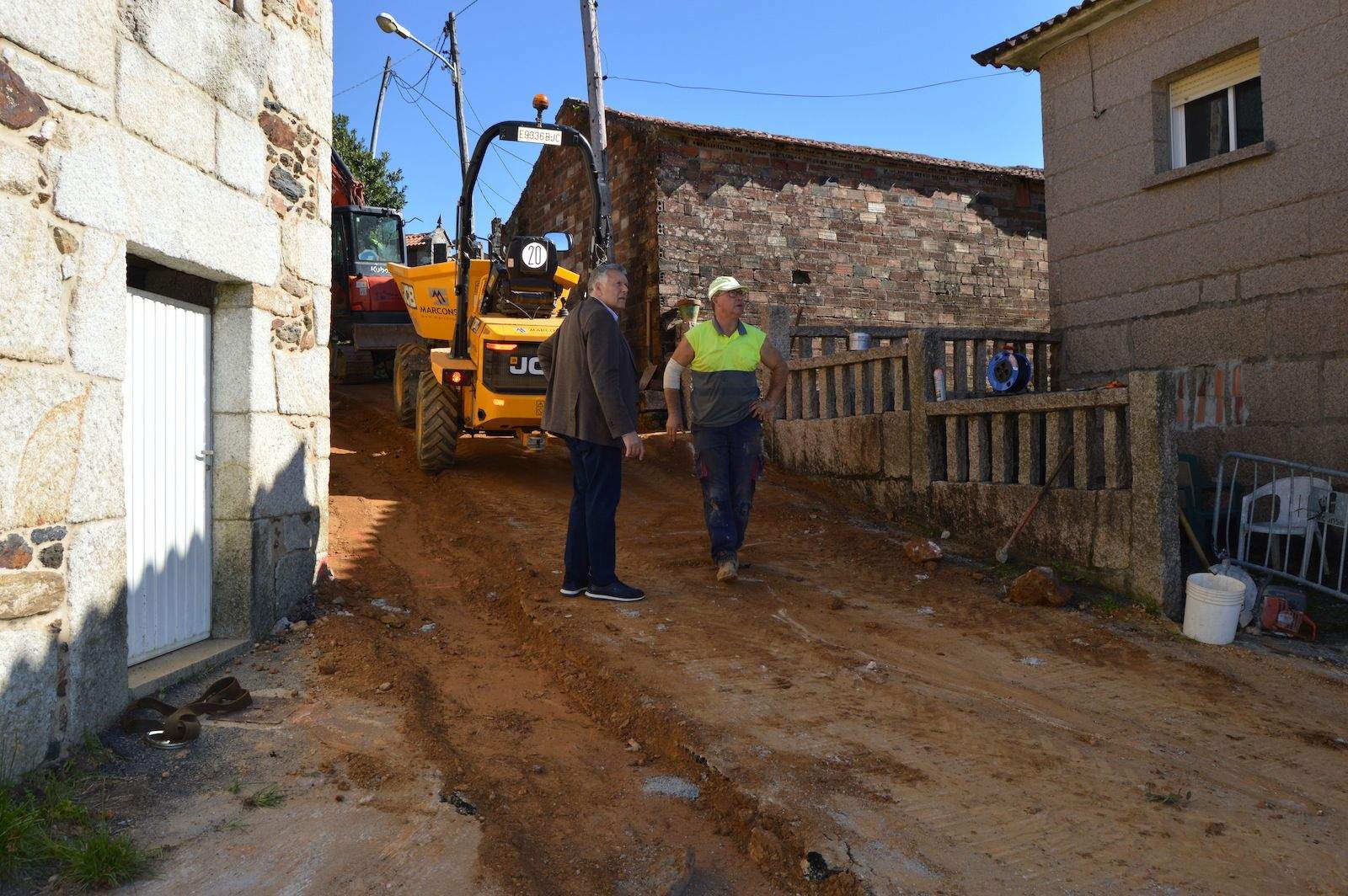 Obras de humanización en el Camiño de Arra