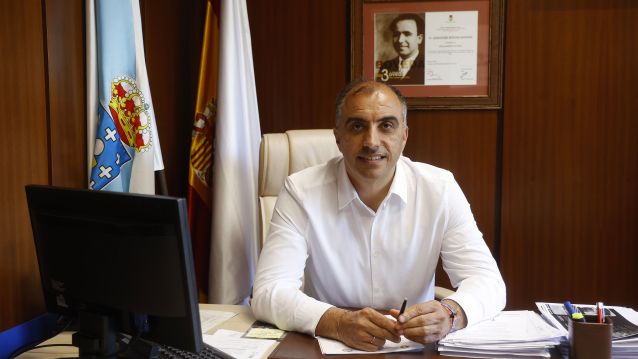 Ángel Moldes, alcalde de Poio