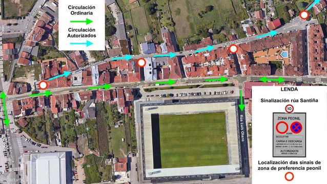 Nova mobilidade na Rúa da Santiña Nova mobilidade na Rúa da Santiña