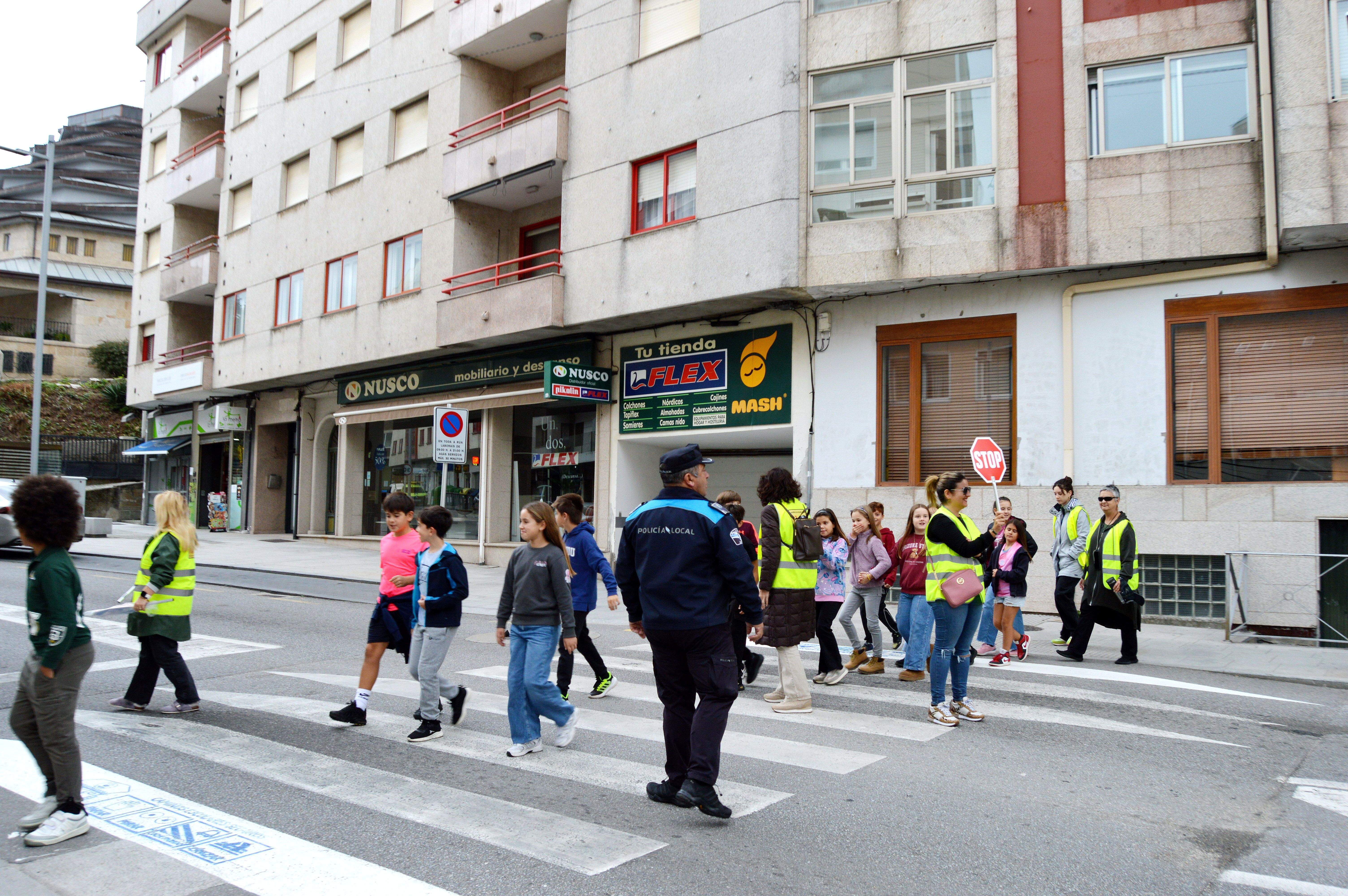Prueba del Camino Escolar en Sanxenxo