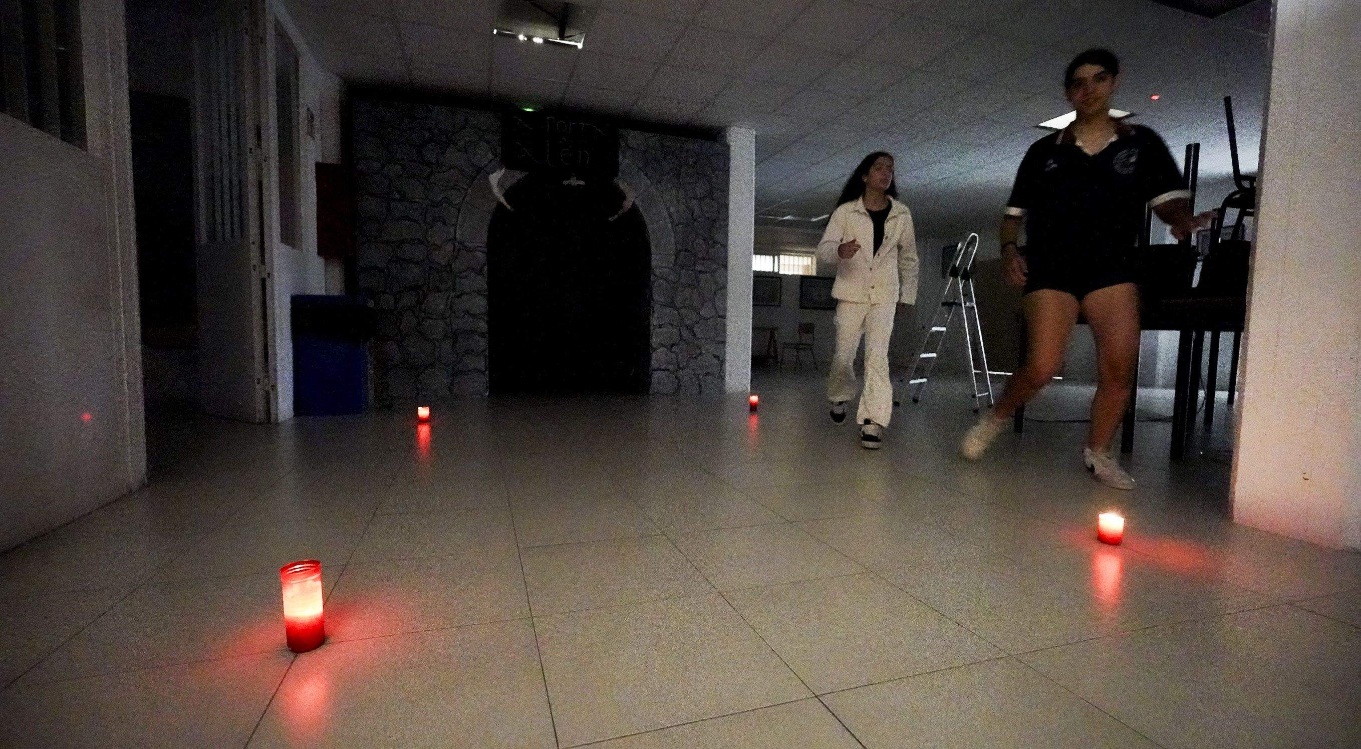Túnel del Terror en el IES Sánchez Cantón